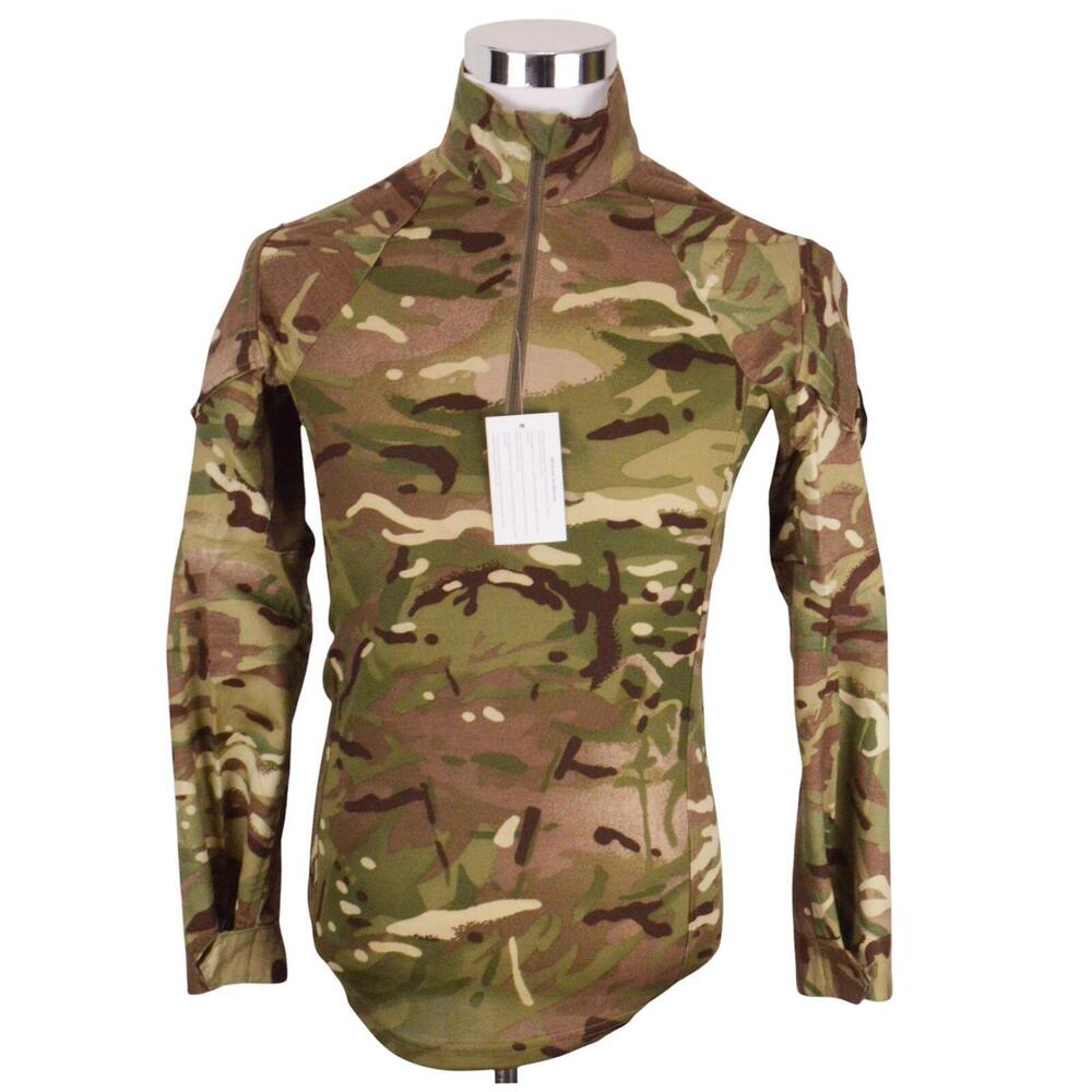 NEW 2 X Lot British Army Combat Shirt UBACS 180/100 L MTP Camo Green Beige Zip